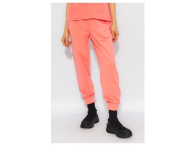 Pantalones de chándal Moncler rosas de algodón - vista 3