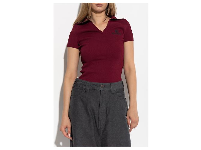 Balenciaga Polo mit gesticktem Logo - Ansicht 3