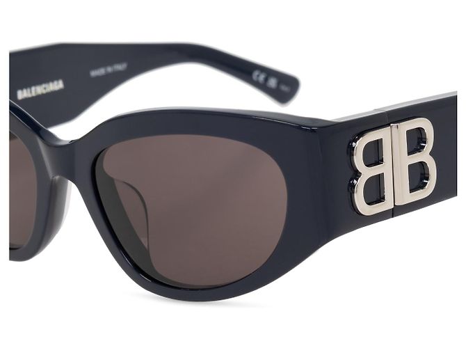 Gafas de sol Balenciaga de acetato azul - vista 4