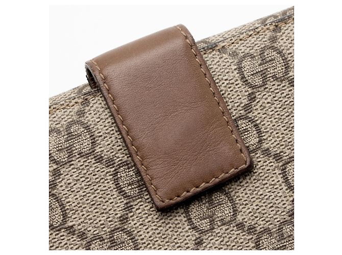 Portafoglio Continental Gucci GG Supreme Nice - vista 10