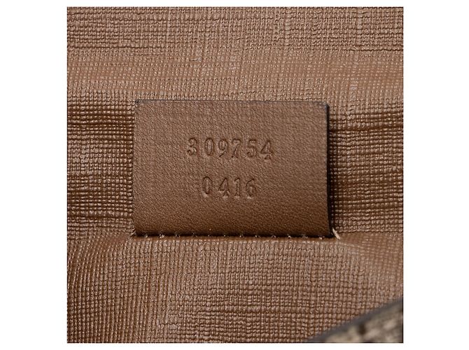 Portafoglio Continental Gucci GG Supreme Nice - vista 4