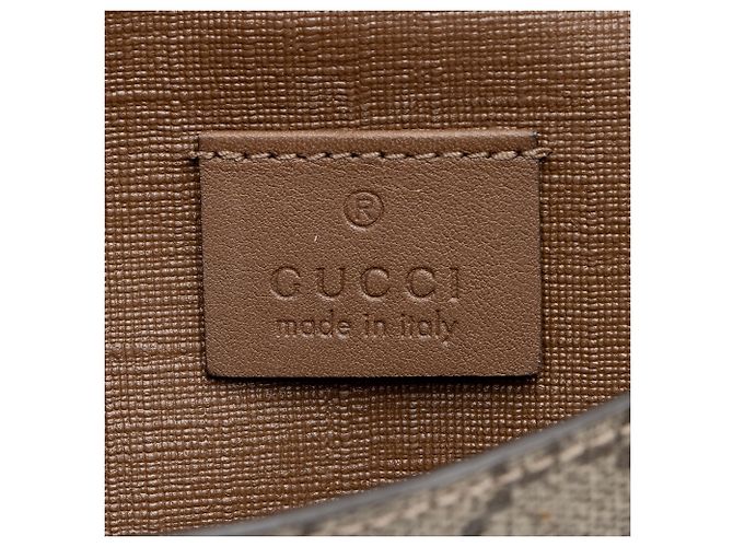 Portafoglio Continental Gucci GG Supreme Nice - vista 7