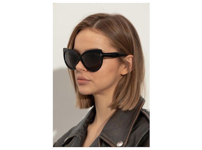 Gafas de sol Tom Ford negras de acetato - vista 2