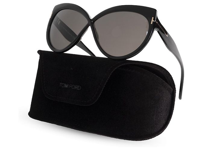Gafas de sol Tom Ford negras de acetato - vista 3