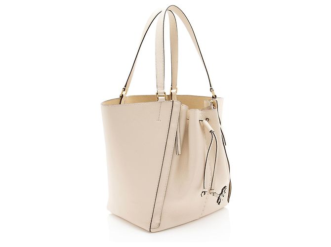 Tory Burch Tote Oversized McGraw Dragonfly in pelle - vista 2