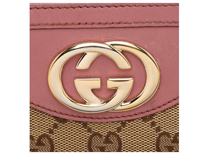 Portafoglio con zip Gucci GG Canvas Sukey - vista 7