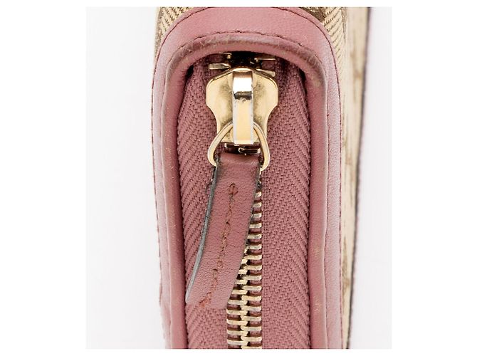 Portafoglio con zip Gucci GG Canvas Sukey - vista 8