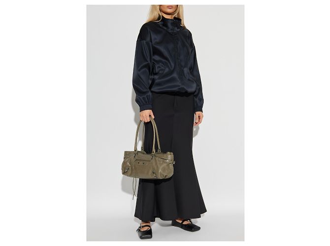 Balenciaga Giacca con collo alto - vista 2