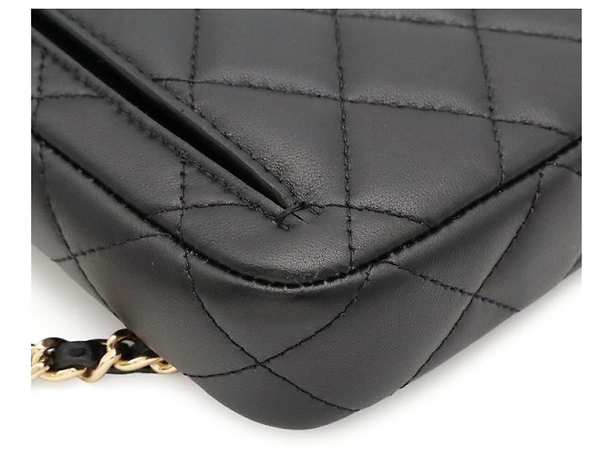Custodia per telefono Chanel Matelassé Coco Mark Chain - vista 3