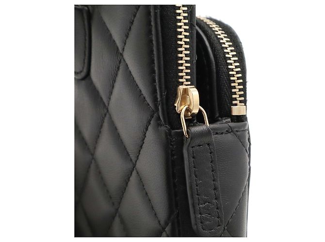 Custodia per telefono Chanel Matelassé Coco Mark Chain - vista 5