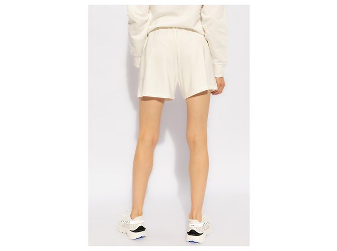 Moncler Logo Shorts weiß creme - Ansicht 4