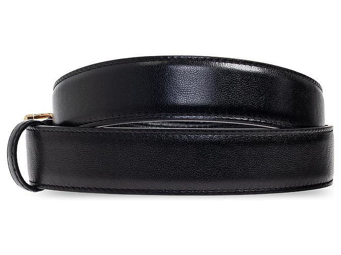 Dolce & Gabbana Ledergürtel in Schwarz mit DG Monogramm - Ansicht 3