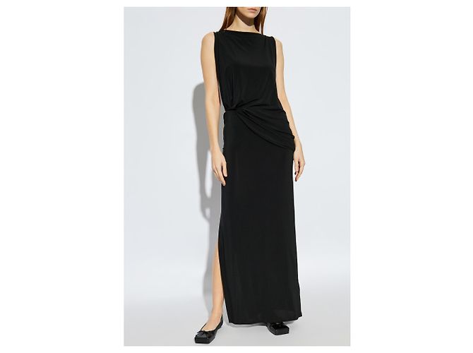 Jacquemus Peplo Longue Kleid Schwarz - Ansicht 3