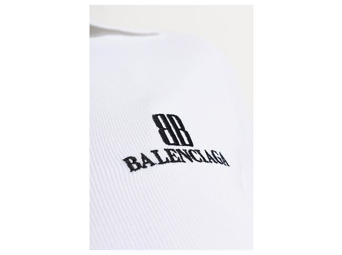 Balenciaga  Polo mit besticktem Logo - Ansicht 5