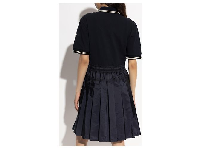 Moncler Polokleid Blau - Ansicht 4