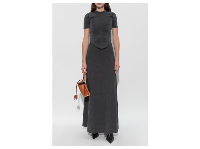 Balenciaga Top con dobladillo asimétrico - vista 2
