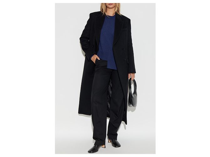 Alexander McQueen Kaschmirpullover Blau asymmetrisch - Ansicht 2
