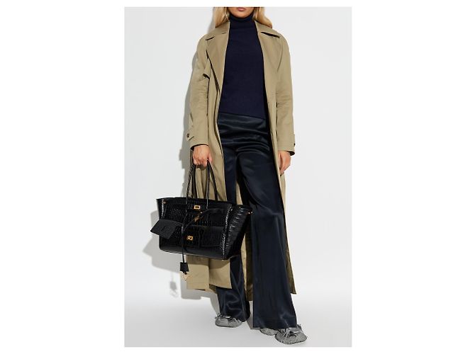 Balenciaga Kaschmir-Rollkragenpullover Navy Blau - Ansicht 2
