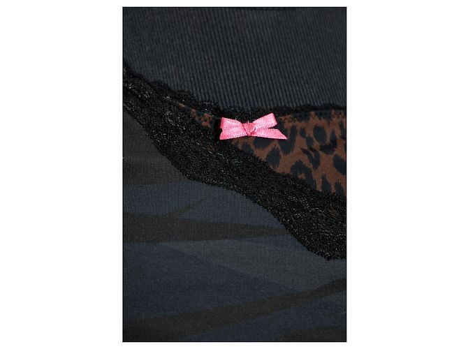 Balenciaga Top de materiales combinados - vista 5