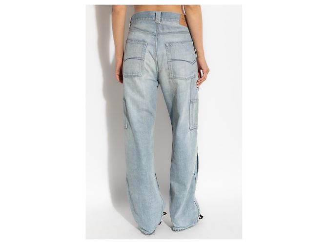 Balenciaga Jeans mit 'Vintage'-Effekt - Ansicht 4
