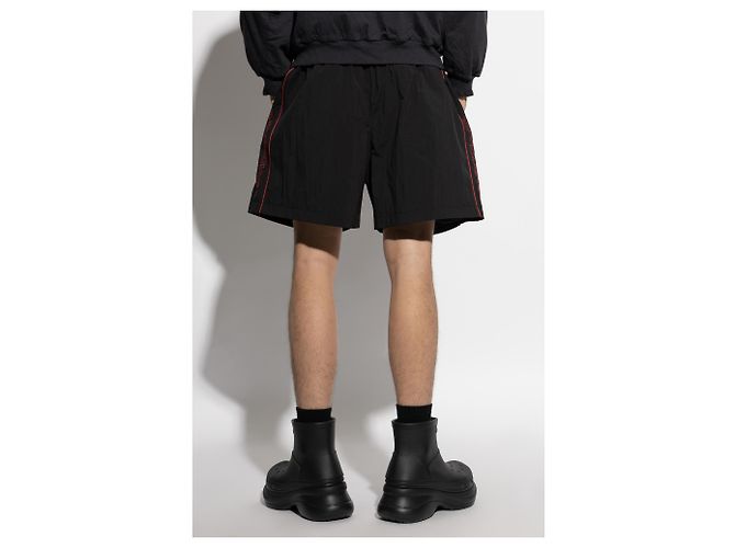 Balenciaga Shorts mit besticktem Logo - Ansicht 4