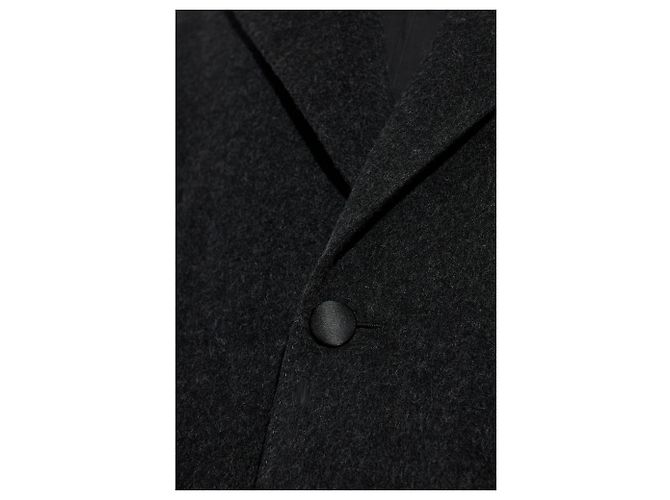 Dolce & Gabbana Grey Wool Coat - view 5