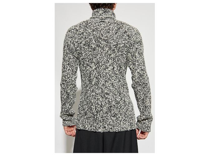 Dolce & Gabbana Rollkragenpullover aus Wolle Grau - Ansicht 4