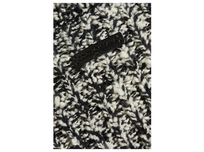 Dolce & Gabbana Rollkragenpullover aus Wolle Grau - Ansicht 5