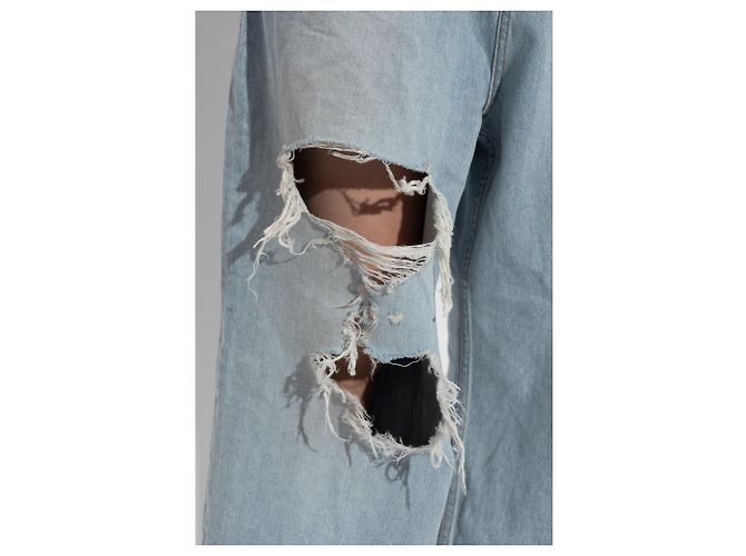 Balenciaga Jeans mit Vintage-Effekt - Ansicht 5
