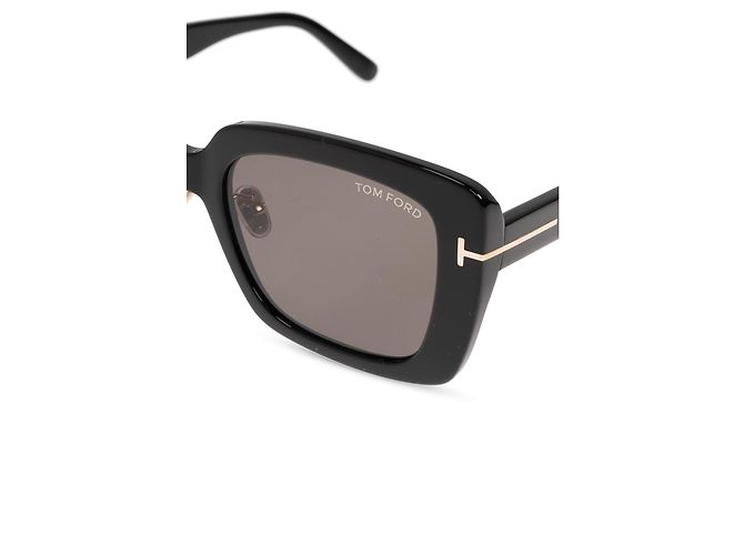 Gafas de sol Tom Ford cuadradas de acetato negro - vista 4
