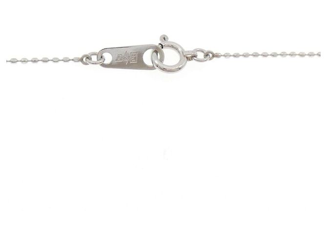 Autre Marque Collana Pt900 Pt850 Zaffiro Diamante - vista 5