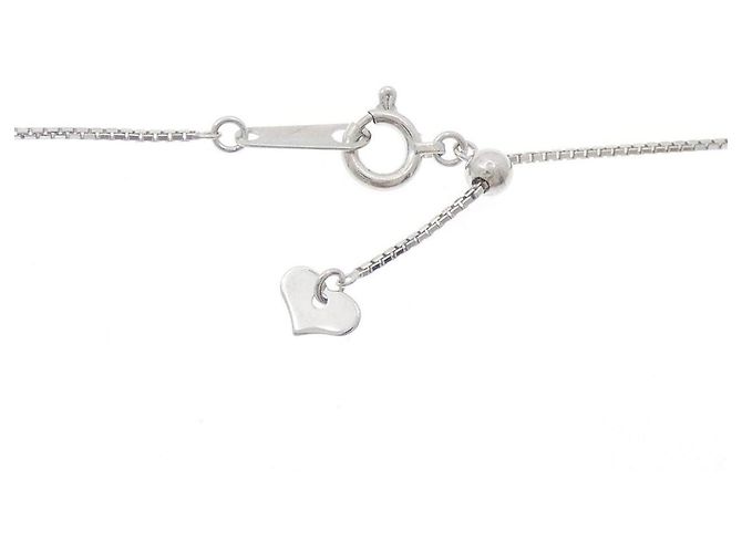 Autre Marque Collana in oro bianco Au750 e diamanti - vista 5