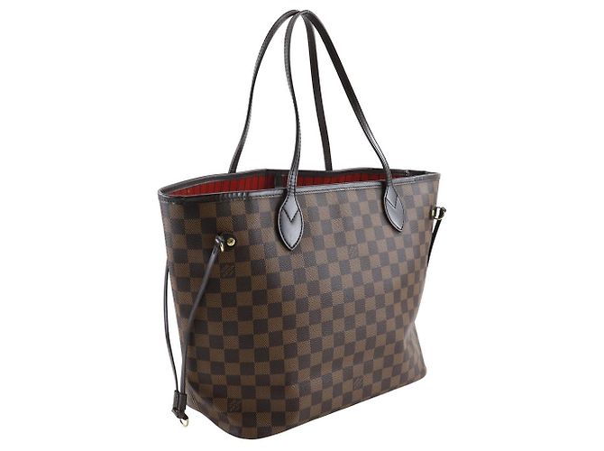 Borsa Tote Louis Vuitton Neverfull MM Damier Canvas - vista 3