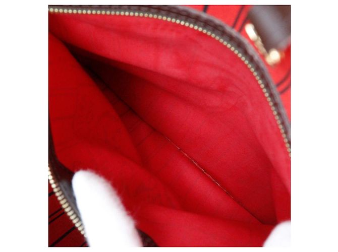 Borsa Tote Louis Vuitton Neverfull MM Damier Canvas - vista 7