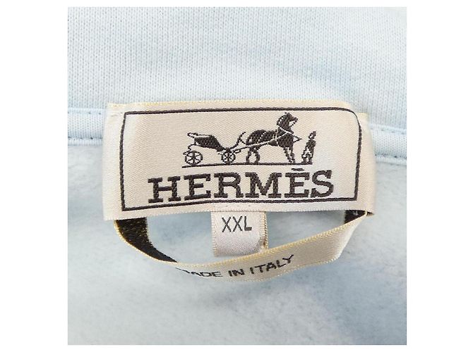 Hermès Hermes Oversized-Hoodie aus Baumwolle - Ansicht 4
