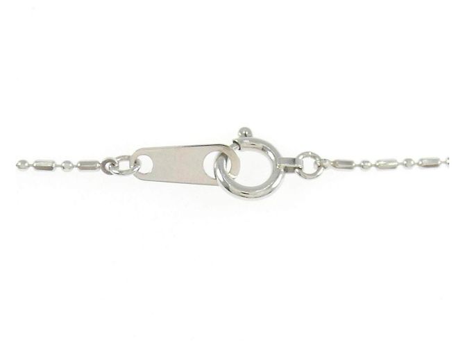 Autre Marque Collana Pt900 Pt850 Zaffiro Diamante - vista 5