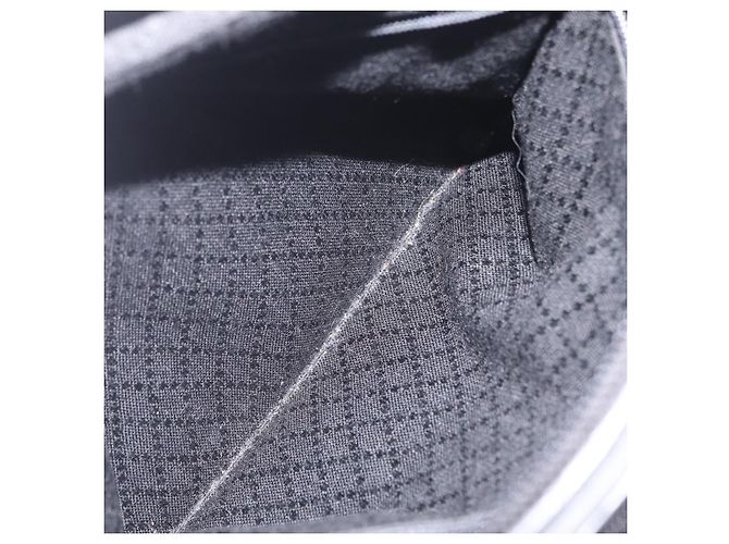 GUCCI Bamboo Hand Bag Nylon Black Silver 000 0538 - vista 21