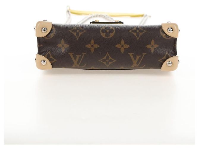 LOUIS VUITTON Monogram Chain Pochette Mask PM Bag Yellow M50127 LV - vista 10