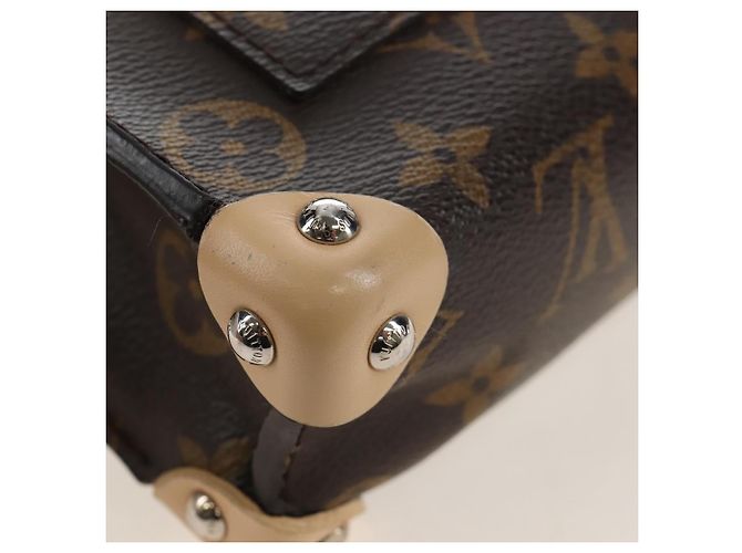LOUIS VUITTON Monogram Chain Pochette Mask PM Bag Yellow M50127 LV - vista 13