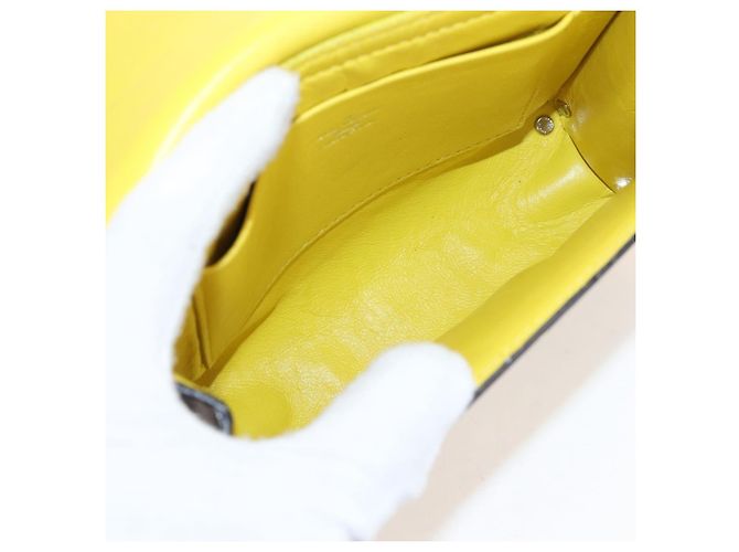 LOUIS VUITTON Monogram Chain Pochette Mask PM Bag Yellow M50127 LV - vista 21