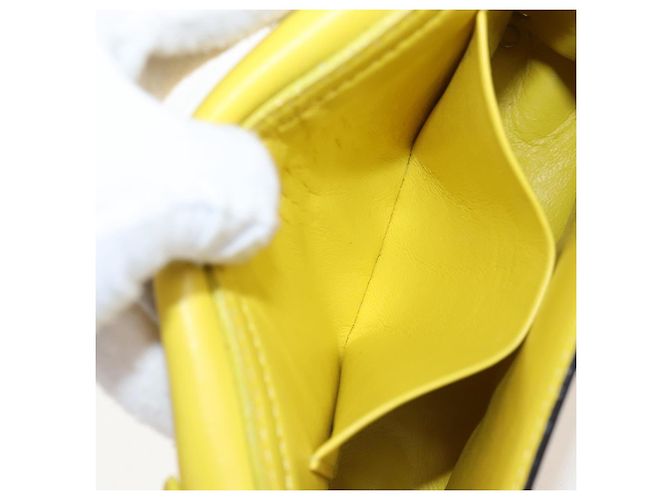LOUIS VUITTON Monogram Chain Pochette Mask PM Bag Yellow M50127 LV - vista 24