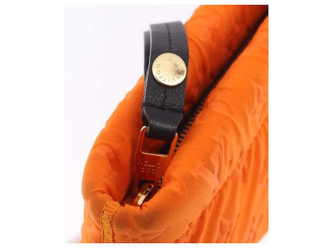 LOUIS VUITTON Cruise line Pochette Scuba Pouch Canvas Orange LV - vista 19