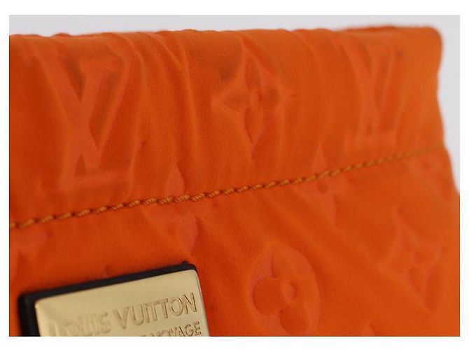 LOUIS VUITTON Cruise line Pochette Scuba Pouch Canvas Orange LV - vista 2