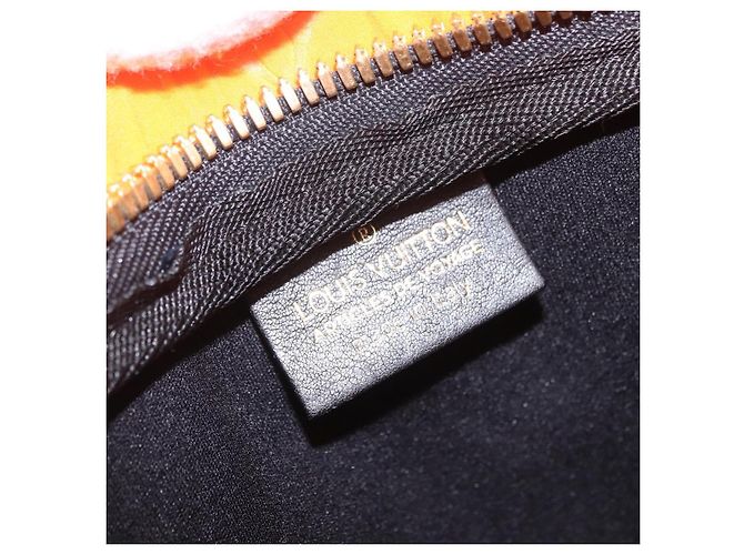 LOUIS VUITTON Cruise line Pochette Scuba Pouch Canvas Orange LV - vista 20