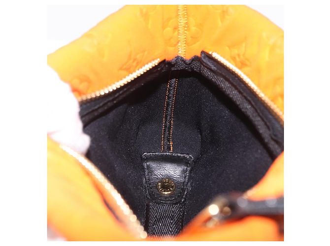 LOUIS VUITTON Cruise line Pochette Scuba Pouch Canvas Orange LV - vista 22