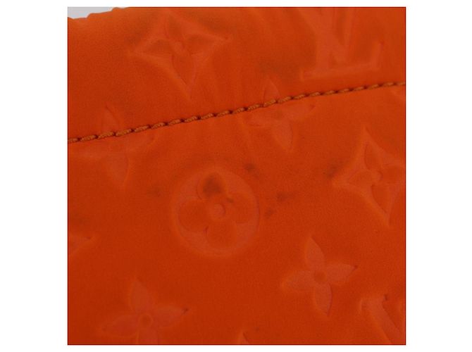 LOUIS VUITTON Cruise line Pochette Scuba Pouch Canvas Orange LV - vista 4