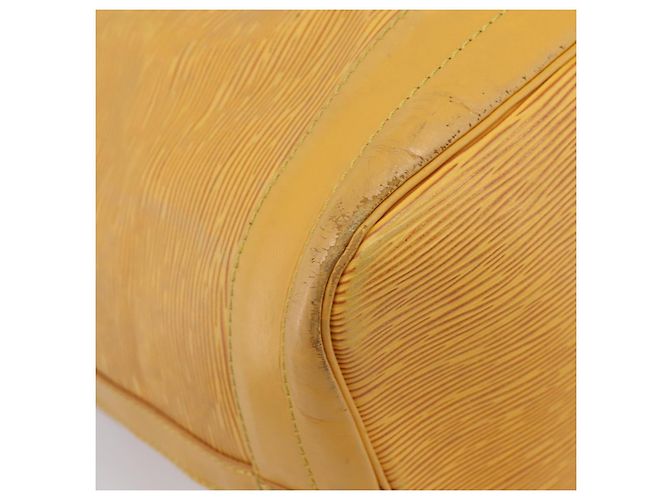LOUIS VUITTON Epi Petit Noe Shoulder Bag Yellow M44109 LV - vista 15