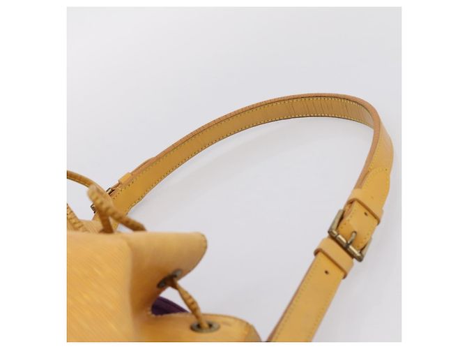 LOUIS VUITTON Epi Petit Noe Shoulder Bag Yellow M44109 LV - vista 8