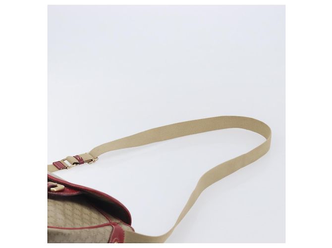 Céline CELINE Macadam Canvas Shoulder Bag PVC Beige Gold - vista 15