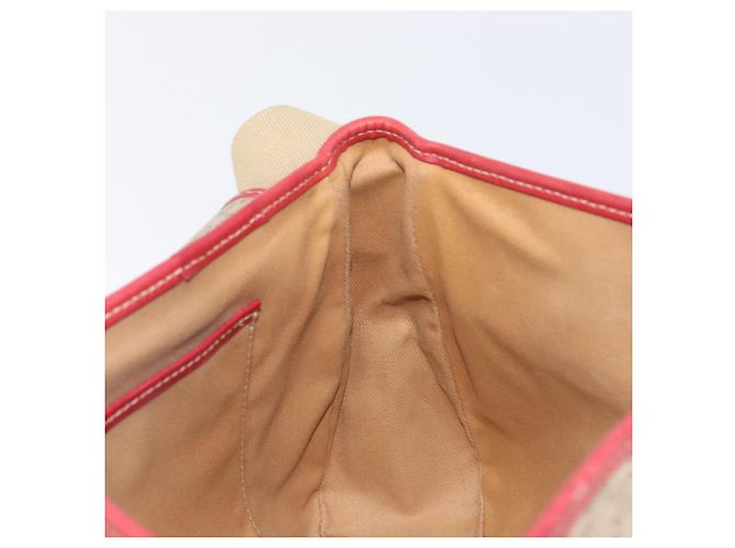 Céline CELINE Macadam Canvas Shoulder Bag PVC Beige Gold - vista 24